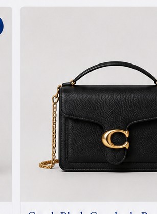 Coach Black Crossbody Bag