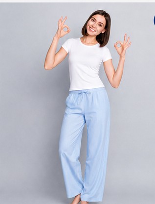 Sky Blue Lounge Pants