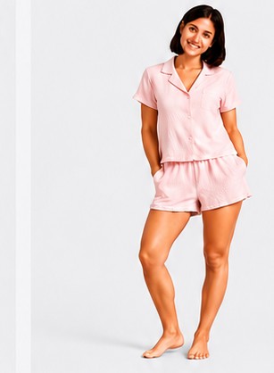 Blush Short Pajama Set